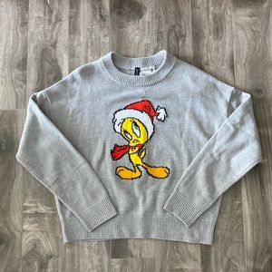 Women’s H&M Tweety Bird Christmas Sweater